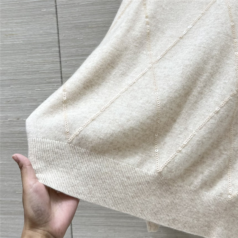 BC wool cashmere V-neck top replica clothes