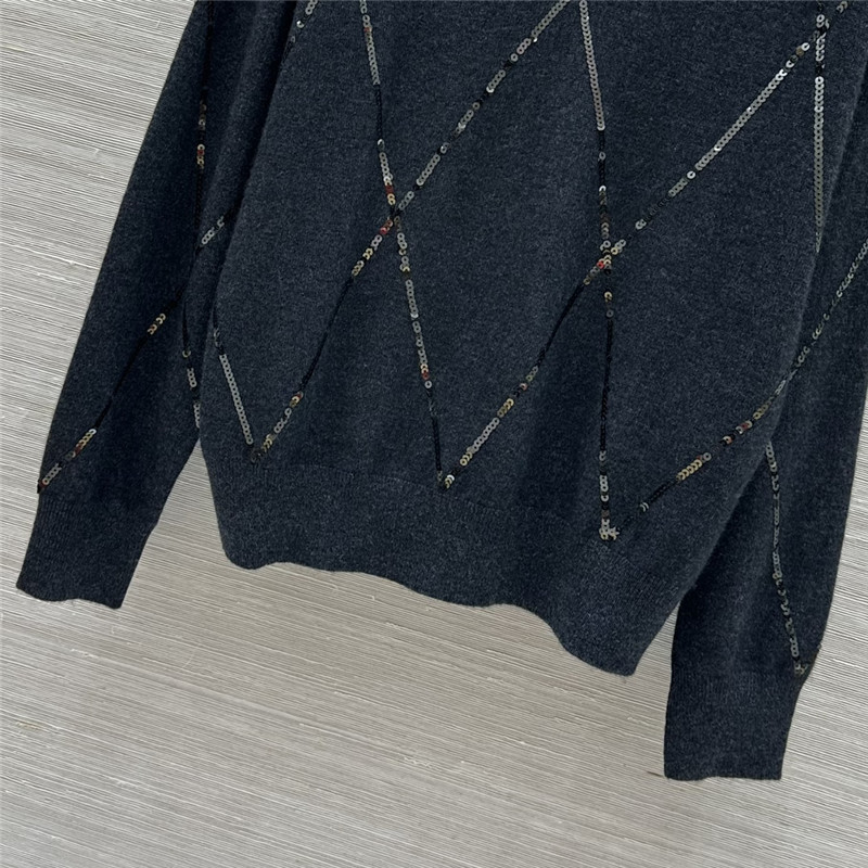 BC wool cashmere V-neck top replica clothes