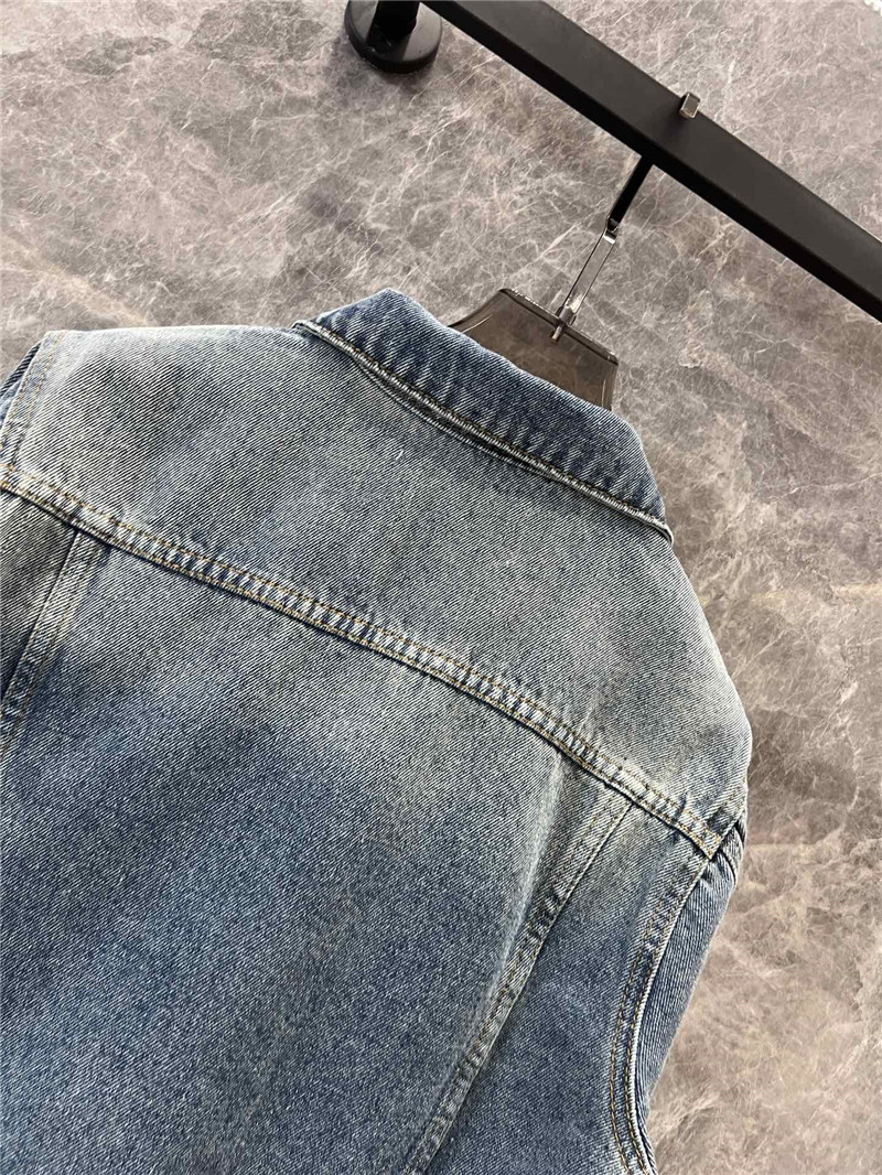 L0ew* short denim jacket replica clothing sites