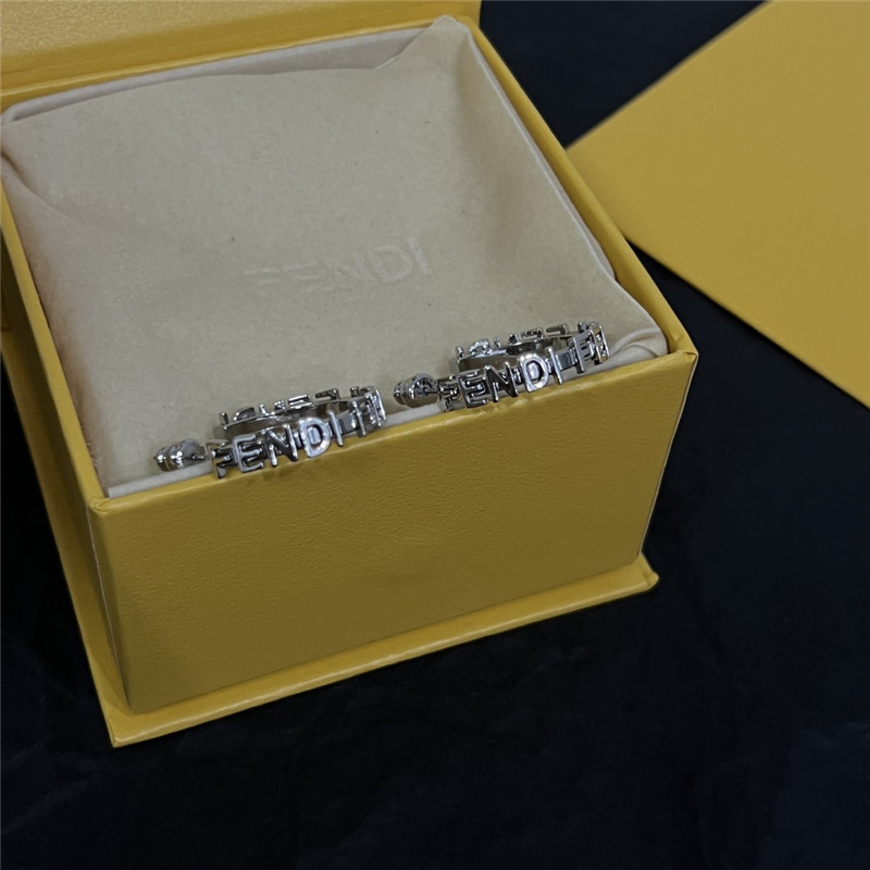 F**di simple and elegant earrings