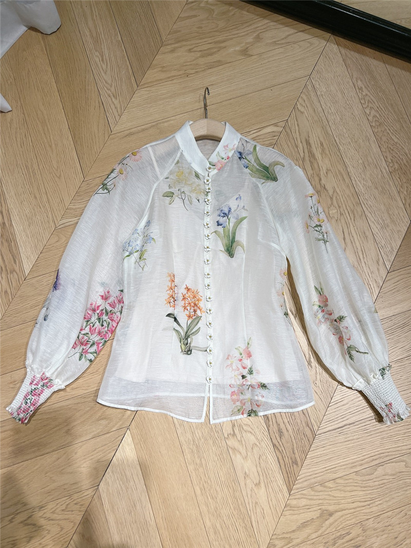zimm small stand collar ladies shirt replica d&g clothing