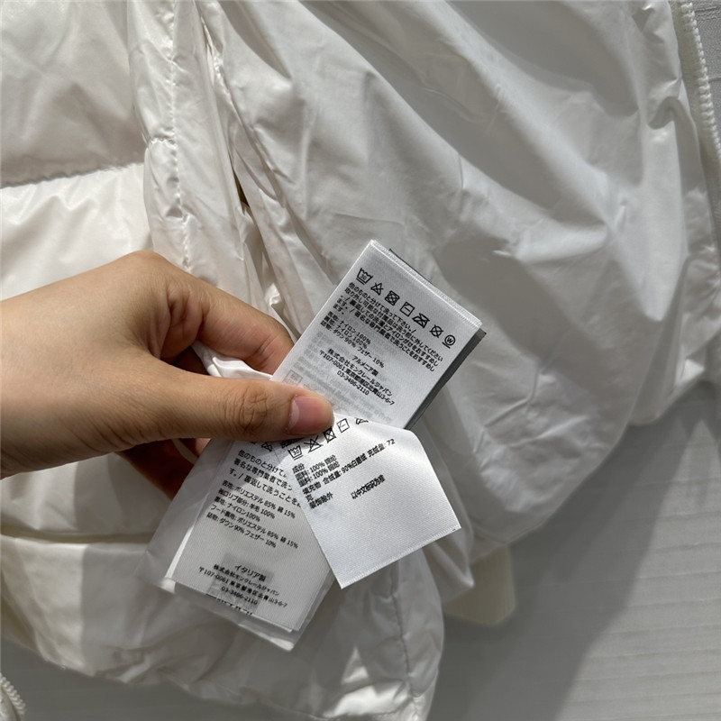 Moncler knitted patchwork down jacket replica clothing sites