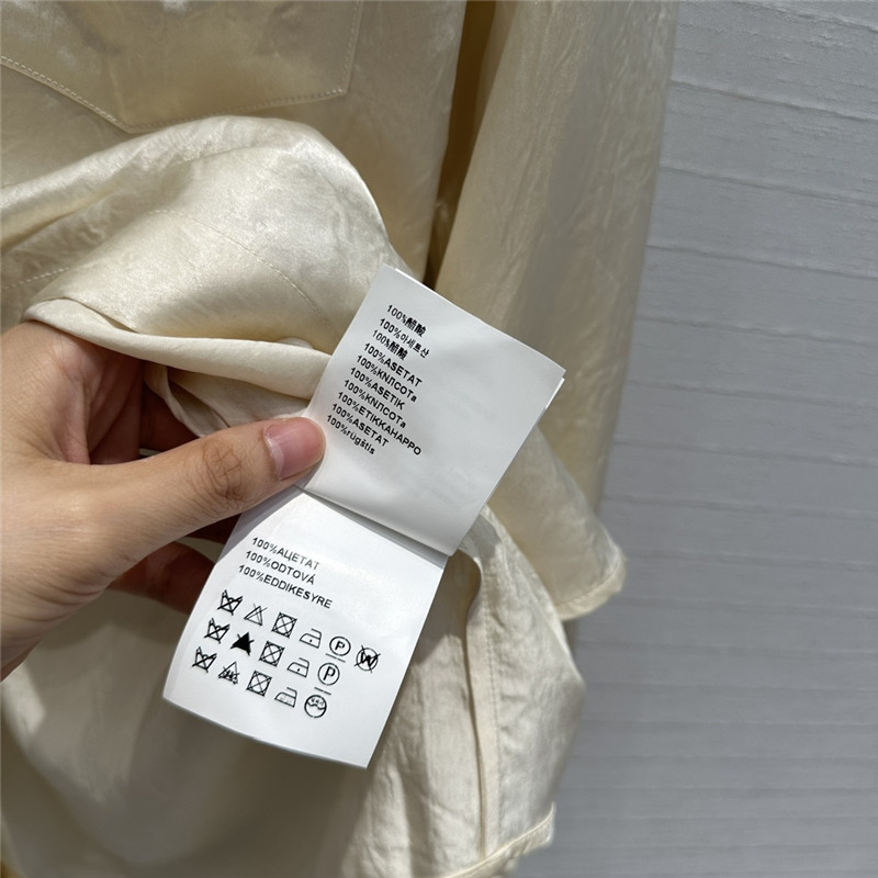 pra*a beaded D1am0nd collar shirt replica clothing sites