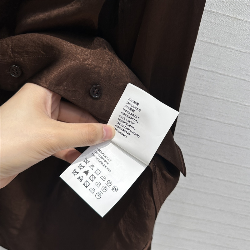 pra*a beaded D1am0nd collar shirt replica clothing sites