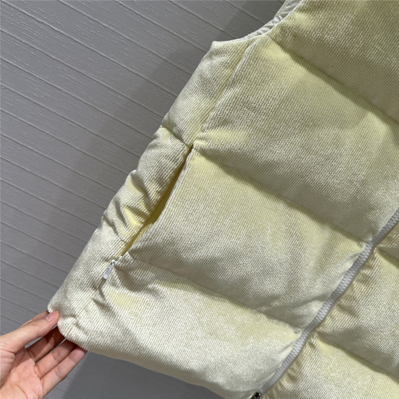 Moncler corduroy vest down jacket replicas clothes