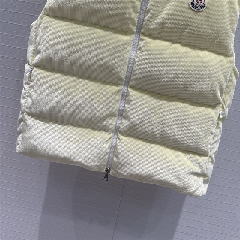 Moncler corduroy vest down jacket replicas clothes