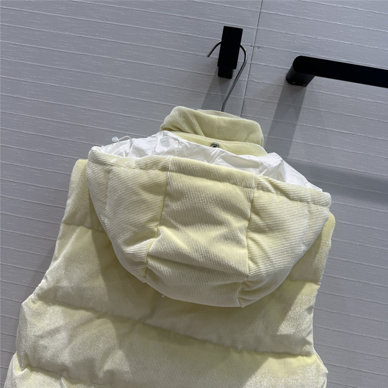 Moncler corduroy vest down jacket replicas clothes
