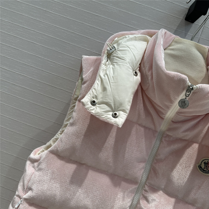 Moncler corduroy vest down jacket replicas clothes