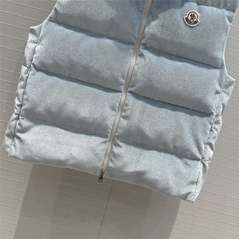 Moncler corduroy vest down jacket replicas clothes