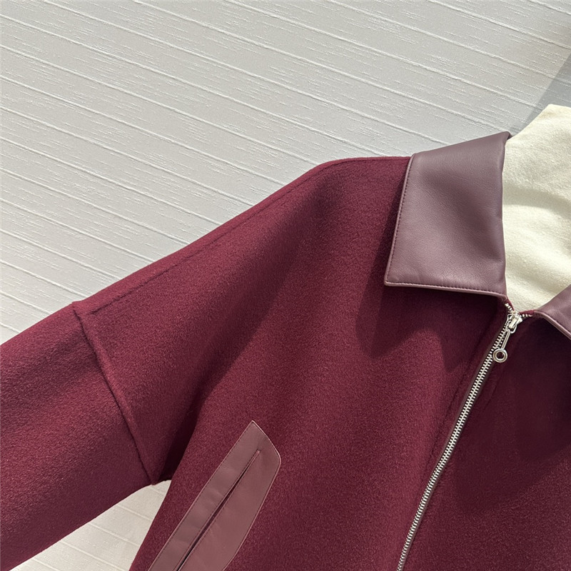 H**me5 cashmere and leather jacket replica clothing sites