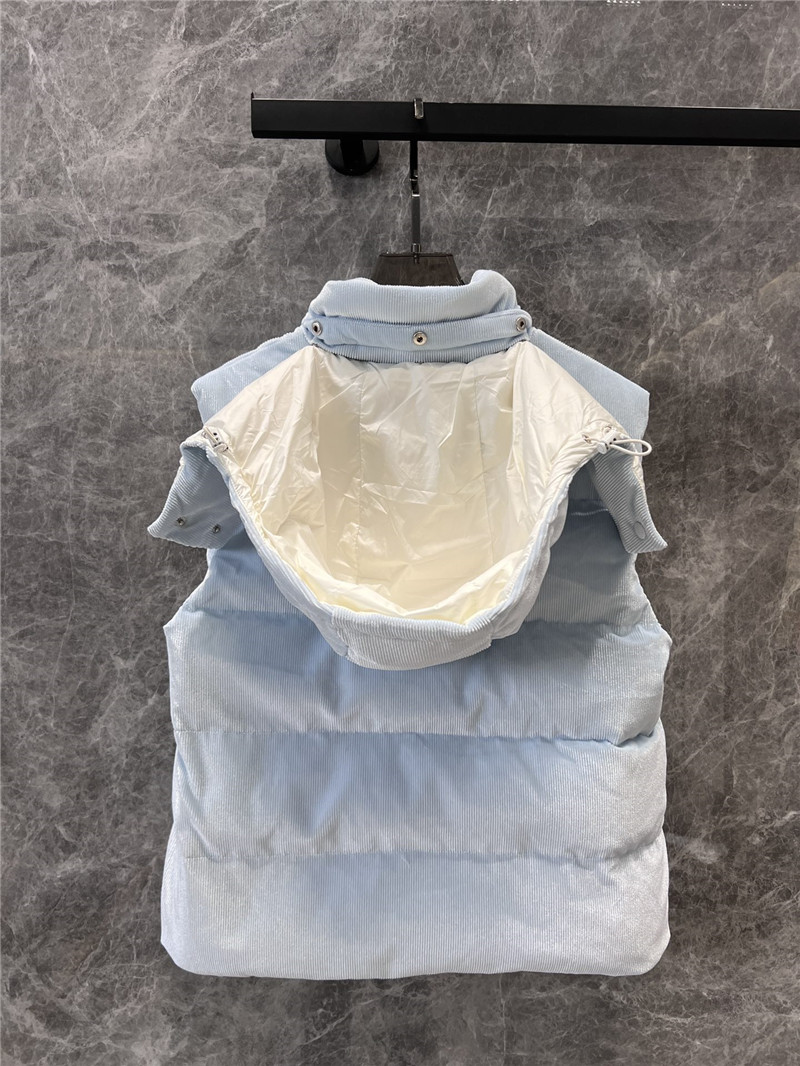 Moncler corduroy down vest jacket replica clothing sites