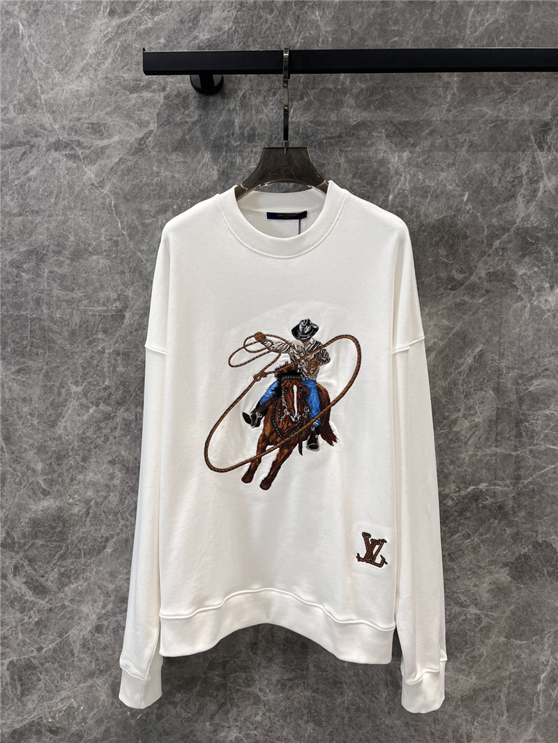 l0vis Vvtt0n lv round neck sweatshirt replicas clothes