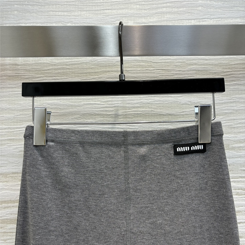 M1um1u letter dotted skirt replica d&g clothing