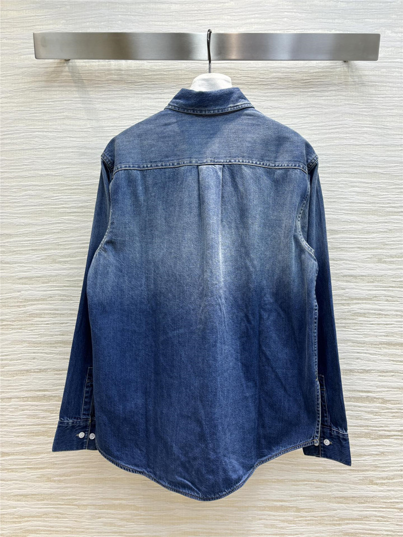 Va1e*ntin0 denim shirt replica clothes