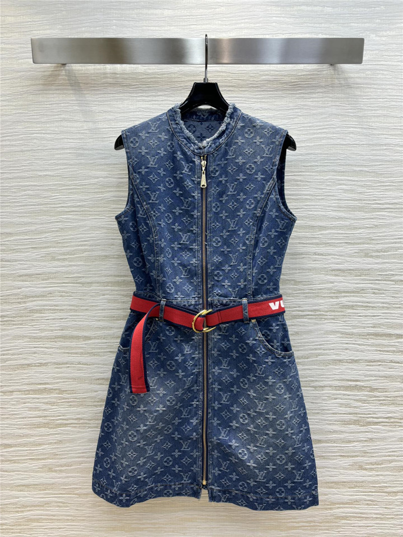 l0vis Vvtt0n lv jacquard vest dress replica designer clothes
