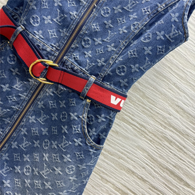 l0vis Vvtt0n lv jacquard vest dress replica designer clothes