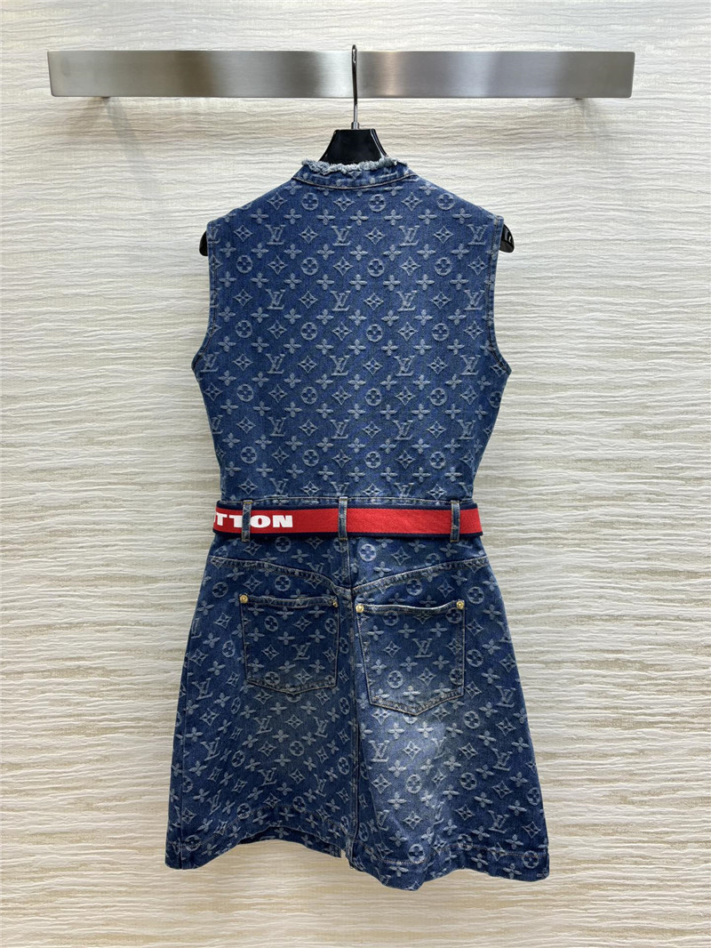 l0vis Vvtt0n lv jacquard vest dress replica designer clothes