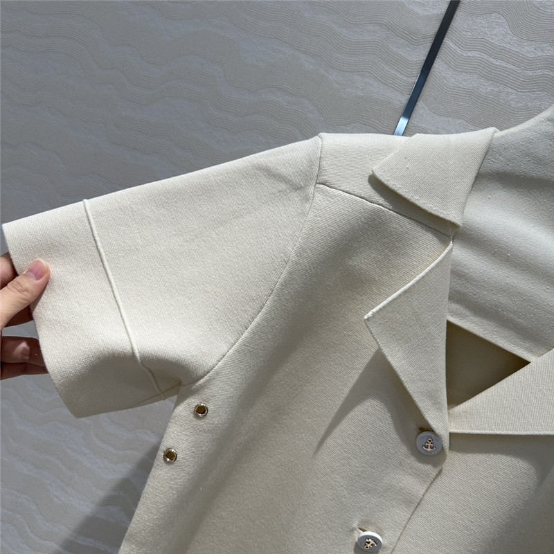 D10r navy style lapel small jacket replica d&g clothing