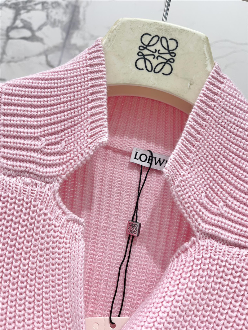 L0ew* ribbed wool cardigan replica designer clothes