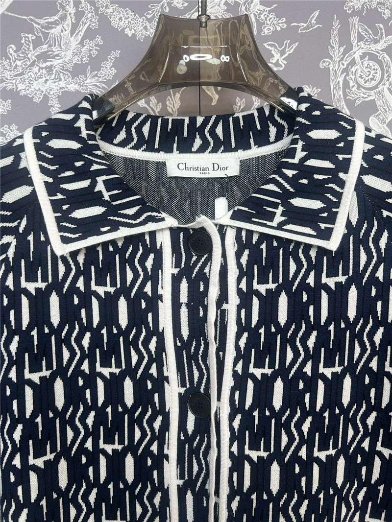 D10r knitted lapel cardigan replica d&g clothing