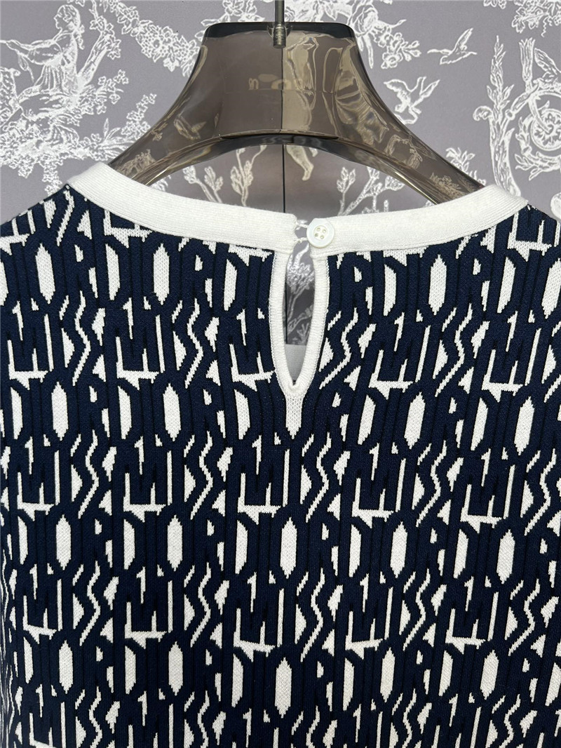 D10r knitted round neck short sleeves replica designer clothes