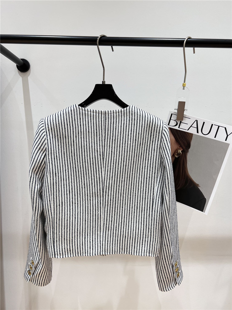 Ce1i*e new striped jacket replica designer clothes