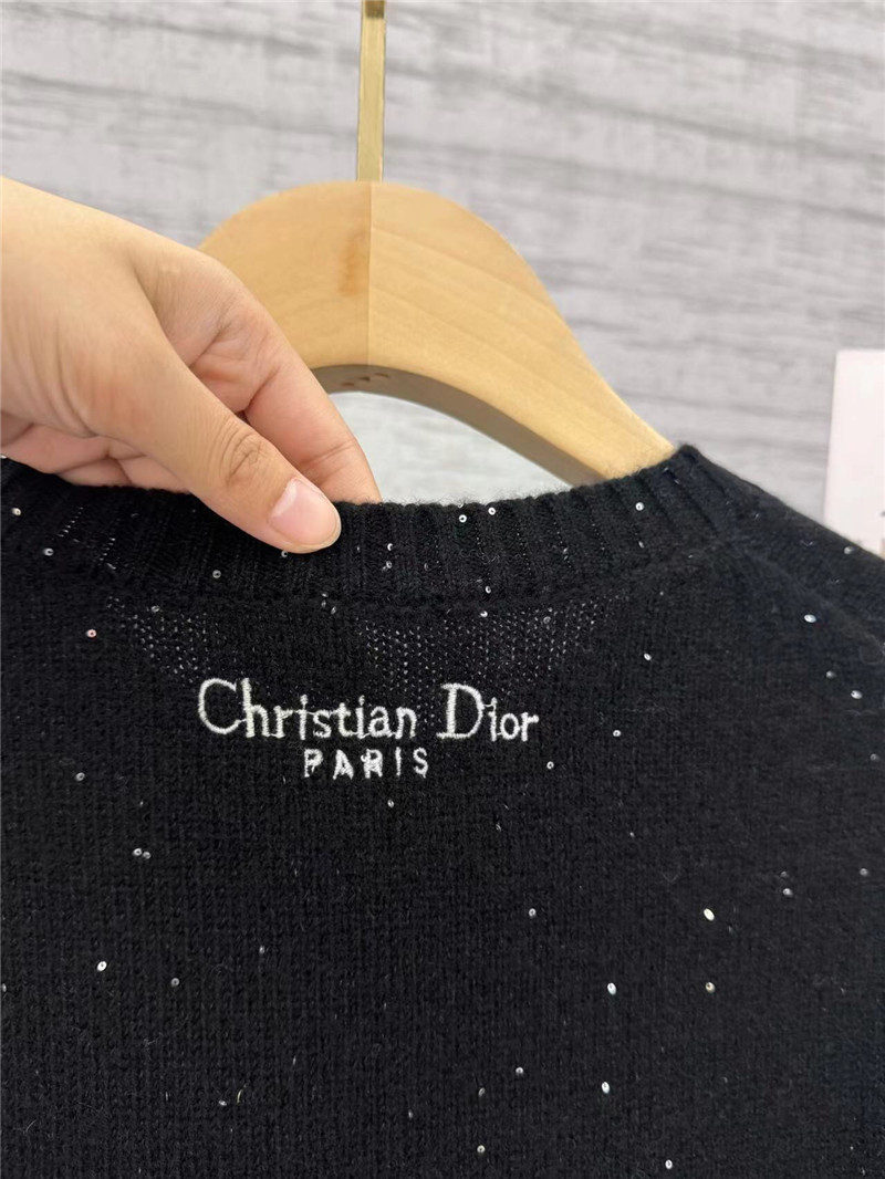 D10r starry sky embroidered pullover sweater replica clothing