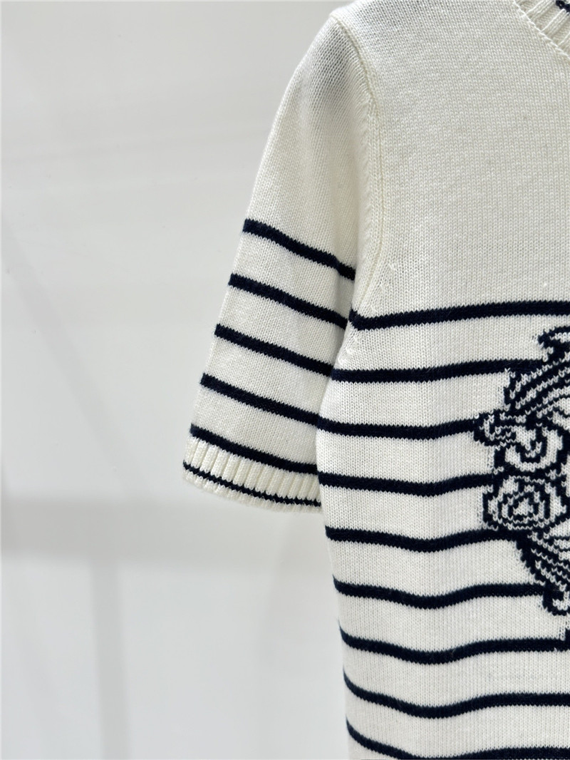 D10r back cardigan knit short sleeves replica clothing