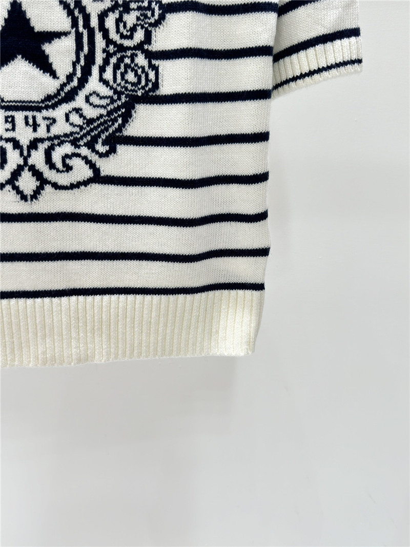 D10r back cardigan knit short sleeves replica clothing