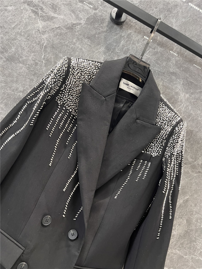 y51 crystal D1am0nd suit jacket replica clothing sites