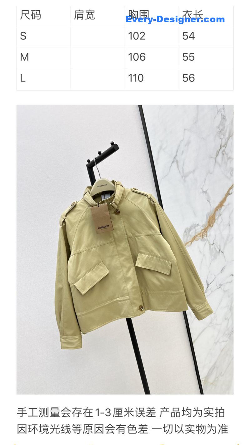 Bv*b*rry small stand collar waist design trench coat replicas clothes