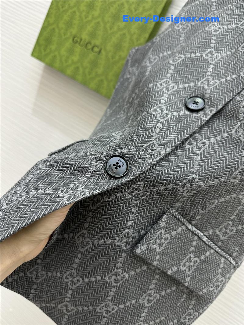 Gvc*1 mid length vest replica designer clothes