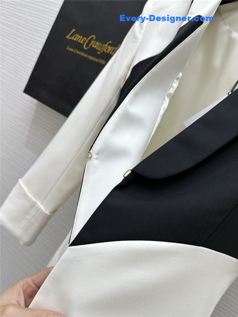 Balmain colorblock lapel suit replica d&g clothing