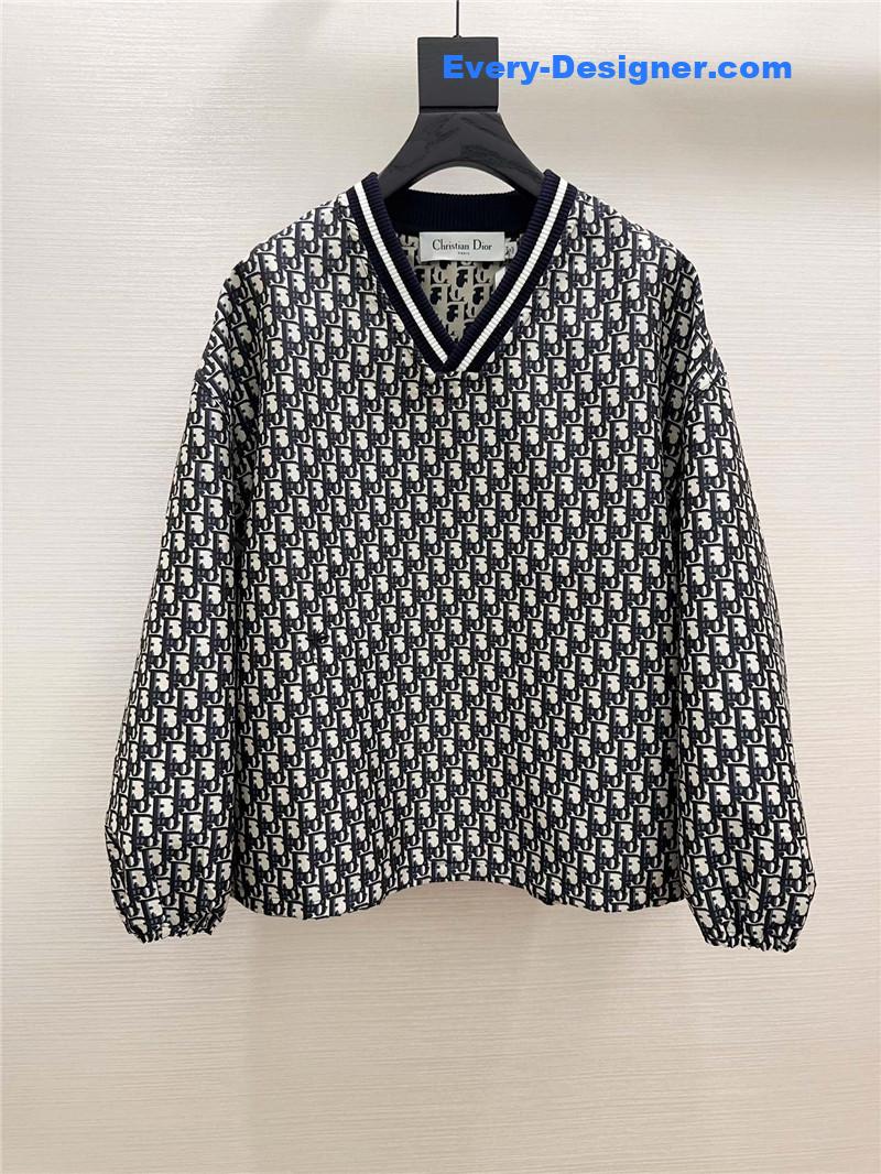 D10r ribbed v-neck sweatshirt cheap replica designer clothes