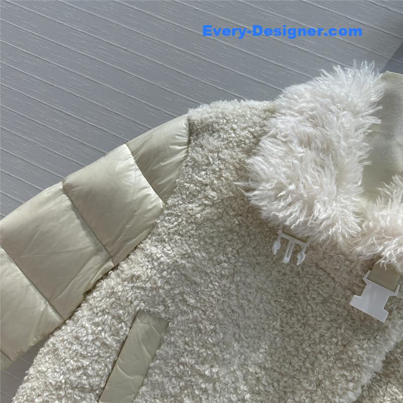 Moncler wool motorcycle down jacket replica clothes
