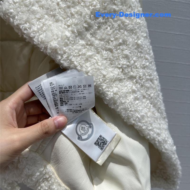 Moncler wool motorcycle down jacket replica clothes