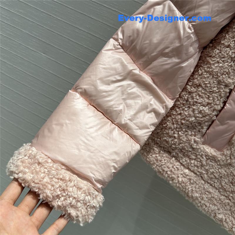 Moncler wool motorcycle down jacket replica clothes