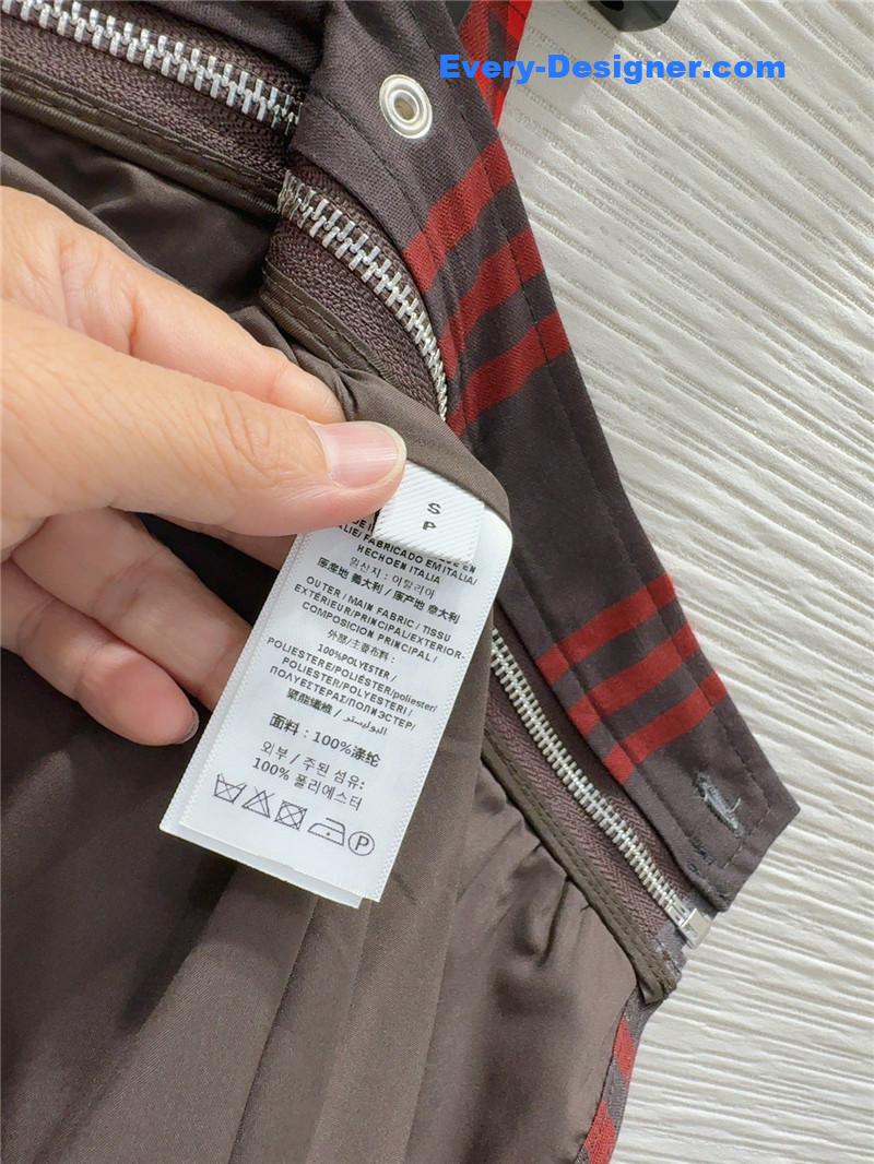 Bv*b*rry colorblock plaid maxi skirt cheap replica designer clothes