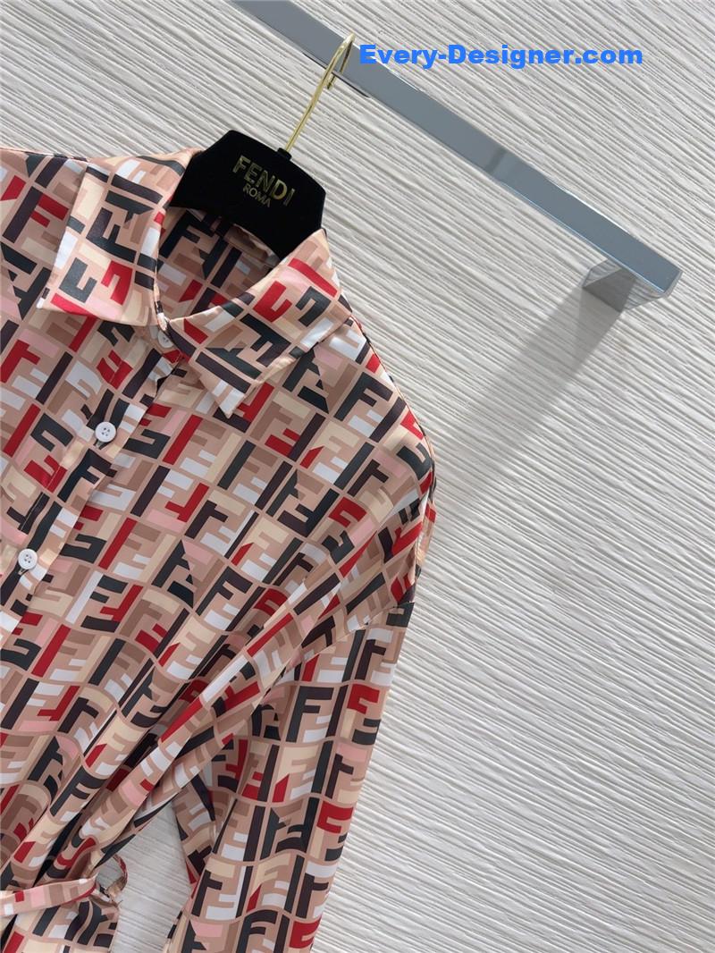 F**di nautical series shirt dress replica clothing sites