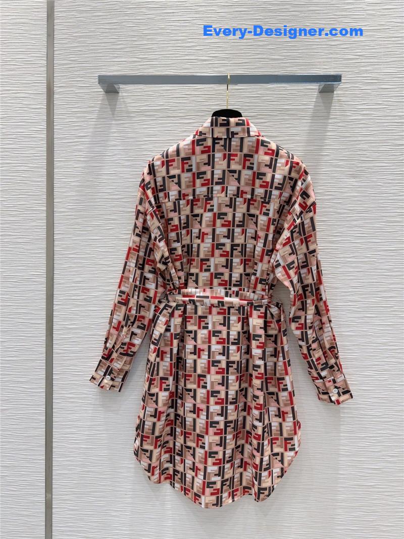 F**di nautical series shirt dress replica clothing sites