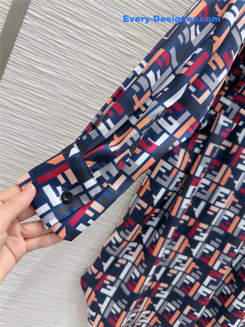 F**di nautical series shirt dress replica clothing sites