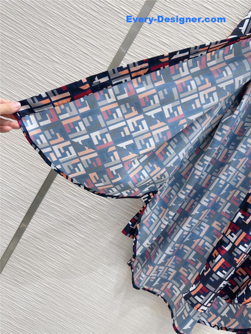 F**di nautical series shirt dress replica clothing sites