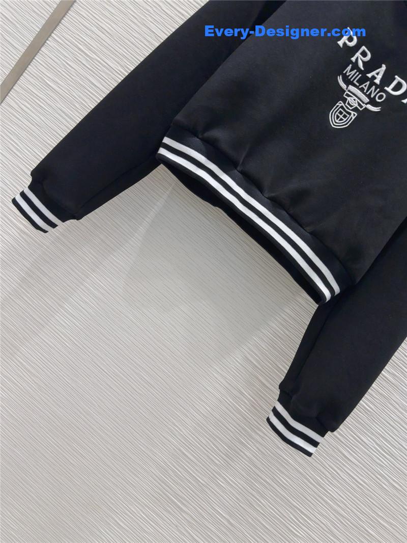 Pra*a crew neck sweatshirt suit replica d&g clothing