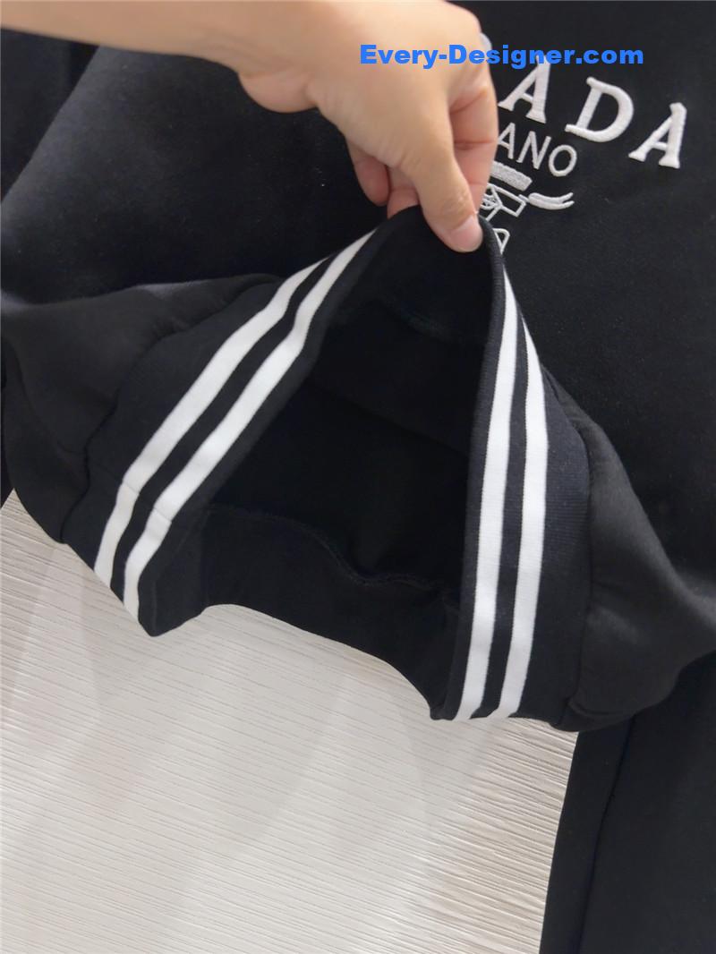 Pra*a crew neck sweatshirt suit replica d&g clothing