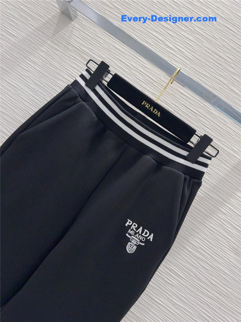 Pra*a crew neck sweatshirt suit replica d&g clothing