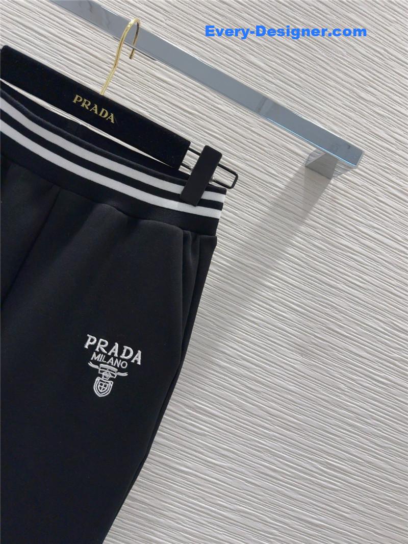 Pra*a crew neck sweatshirt suit replica d&g clothing