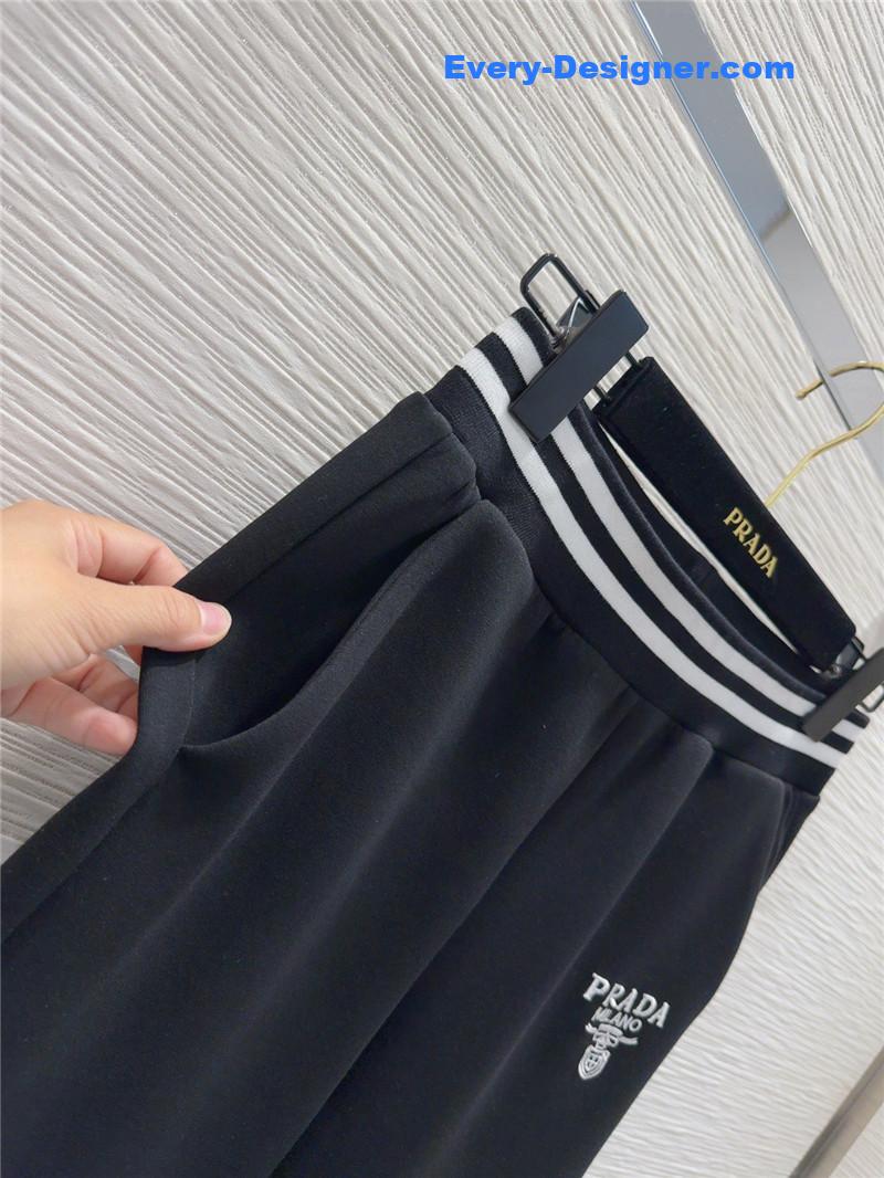Pra*a crew neck sweatshirt suit replica d&g clothing