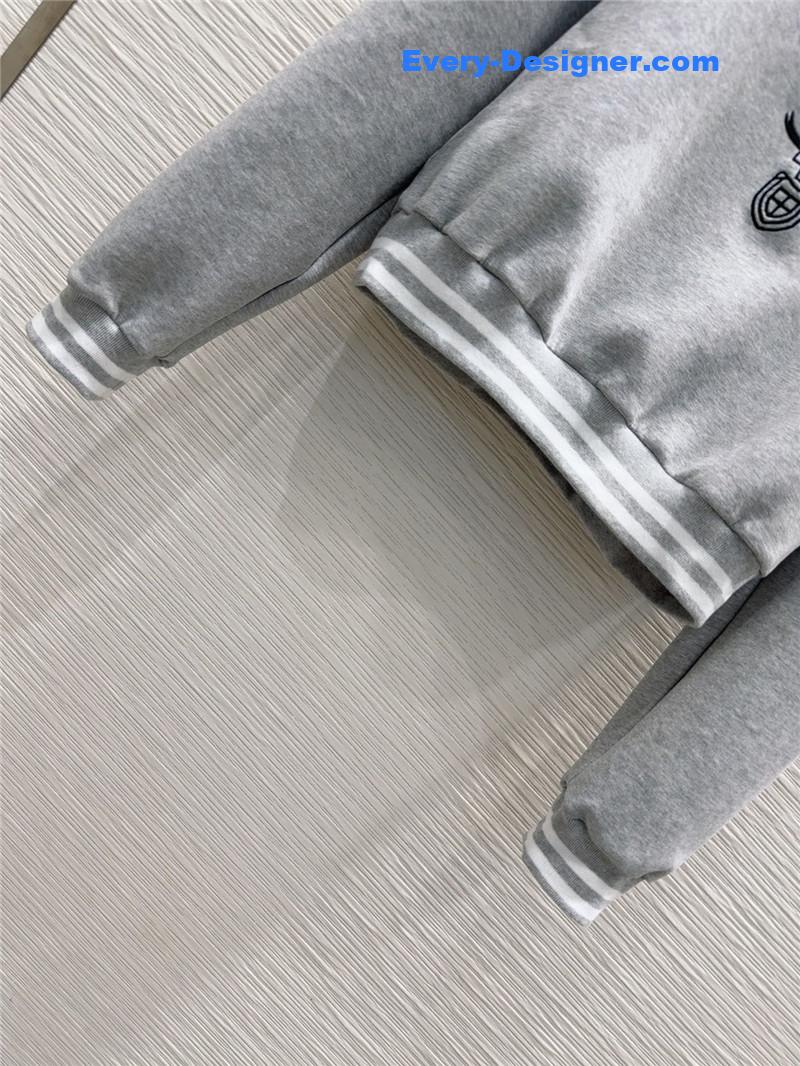 Pra*a crew neck sweatshirt suit replica d&g clothing