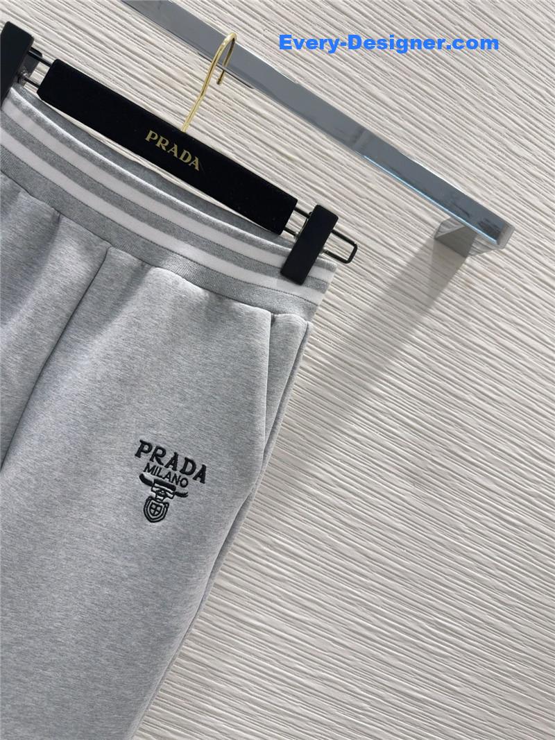 Pra*a crew neck sweatshirt suit replica d&g clothing