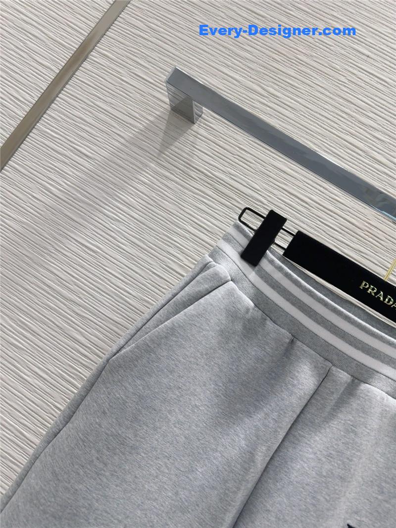 Pra*a crew neck sweatshirt suit replica d&g clothing